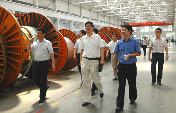 河海大学常州校区党委书记吴继敏一行十余人来cq9电子官网入口旅行考察