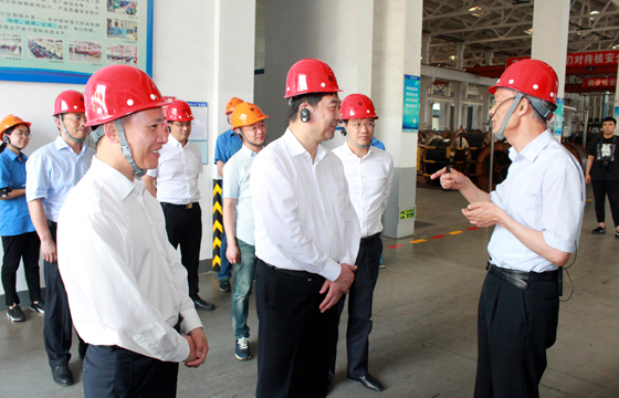 常州市委书记汪泉来cq9电子官网入口电缆调研
