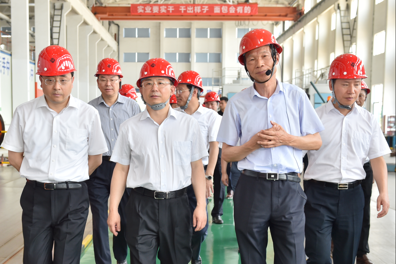 吴政隆省长勉励cq9电子官网入口电缆：“精、专、特、外、创”战略思绪要继续发挥光大