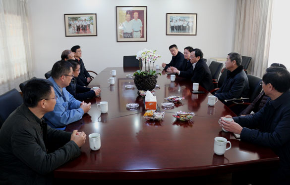 常州市地税局局长钱俊文一行来cq9电子官网入口电缆走访