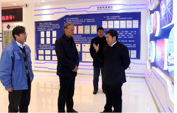 国家质检总局质量管理司司长黄国梁一行来cq9电子官网入口电缆调研