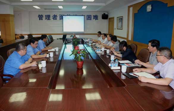 省经信委电力能源处向导一行来cq9电子官网入口电缆调研