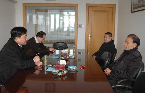 盛市长迎新春走访cq9电子官网入口