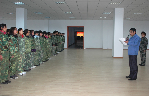 cq9电子官网入口新员工军训落下帷幕