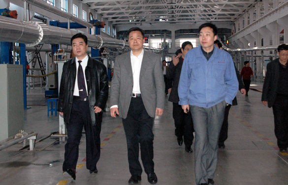 浙江省长兴县党政代表团一行百余人来cq9电子官网入口集团旅行考察