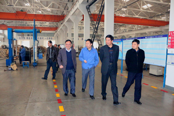 辽宁省县域经济事情向导小组一行来cq9电子官网入口集团考察