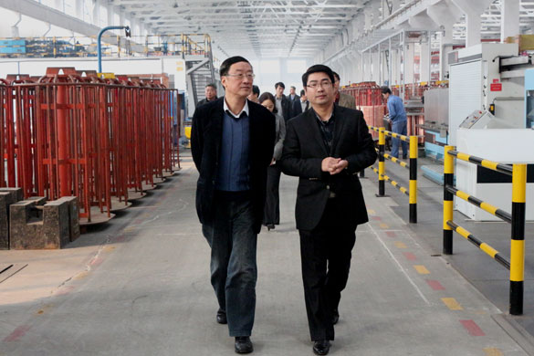 常州市政协副主席杨平平一行来cq9电子官网入口集团考察