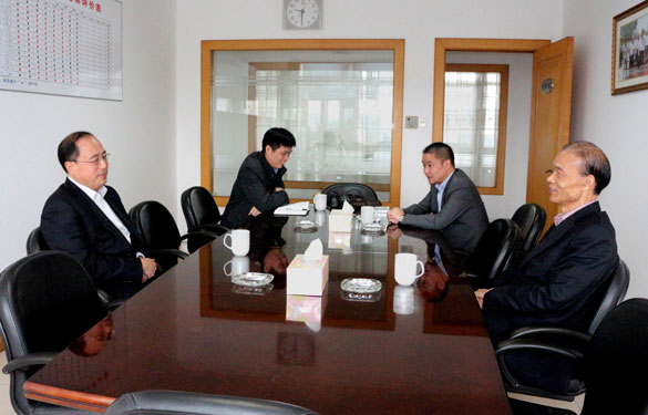 溧阳市公安局局长刘新农来cq9电子官网入口集团走访