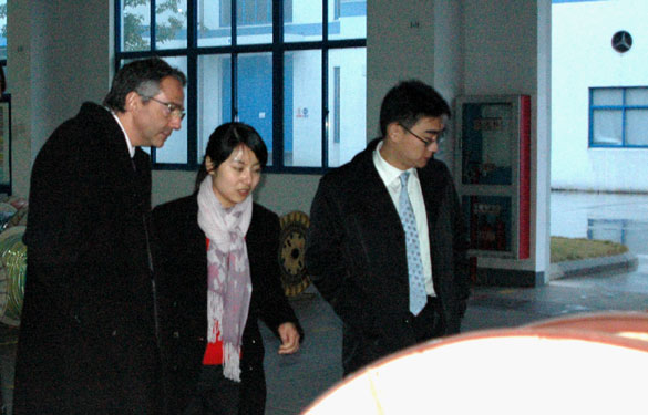 以色列驻沪总领事艾雅克一行来cq9电子官网入口集团旅行考察