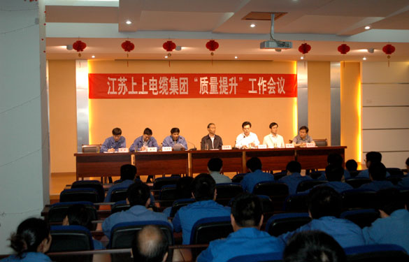 cq9电子官网入口召开“质量提升”发动大会