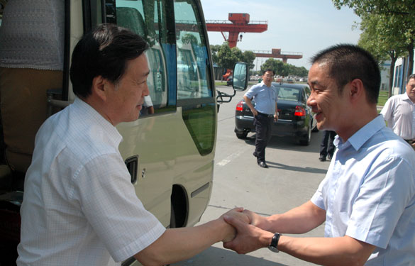 江苏省政府科技立异工程督查组来cq9电子官网入口集团调研