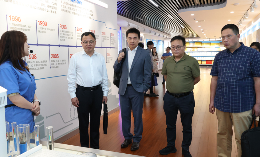 常州市委统战部课题组来cq9电子官网入口电缆考察调研