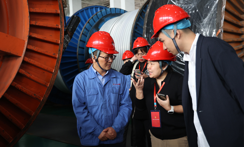 陕西省总工会向导及地方劳模来cq9电子官网入口电缆旅行交流