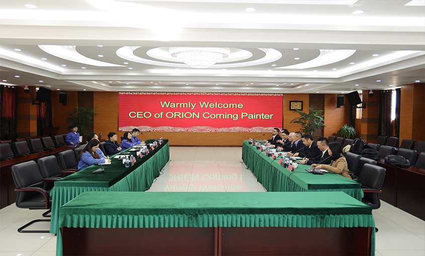 欧励隆集团CEO Corning Painter一行来cq9电子官网入口电缆旅行交流