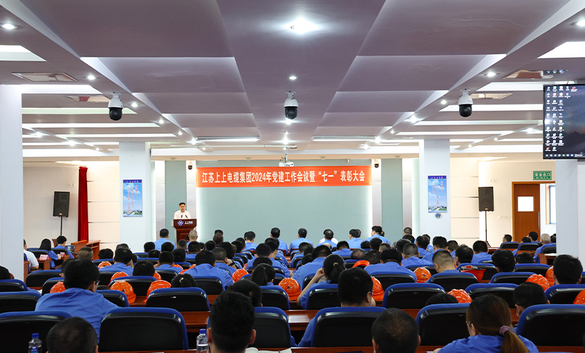 cq9电子官网入口电缆召开2024年党建事情聚会暨“七一”表扬大会