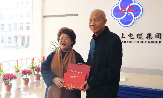 常州市人大常委会主任白云萍一行到访cq9电子官网入口电缆